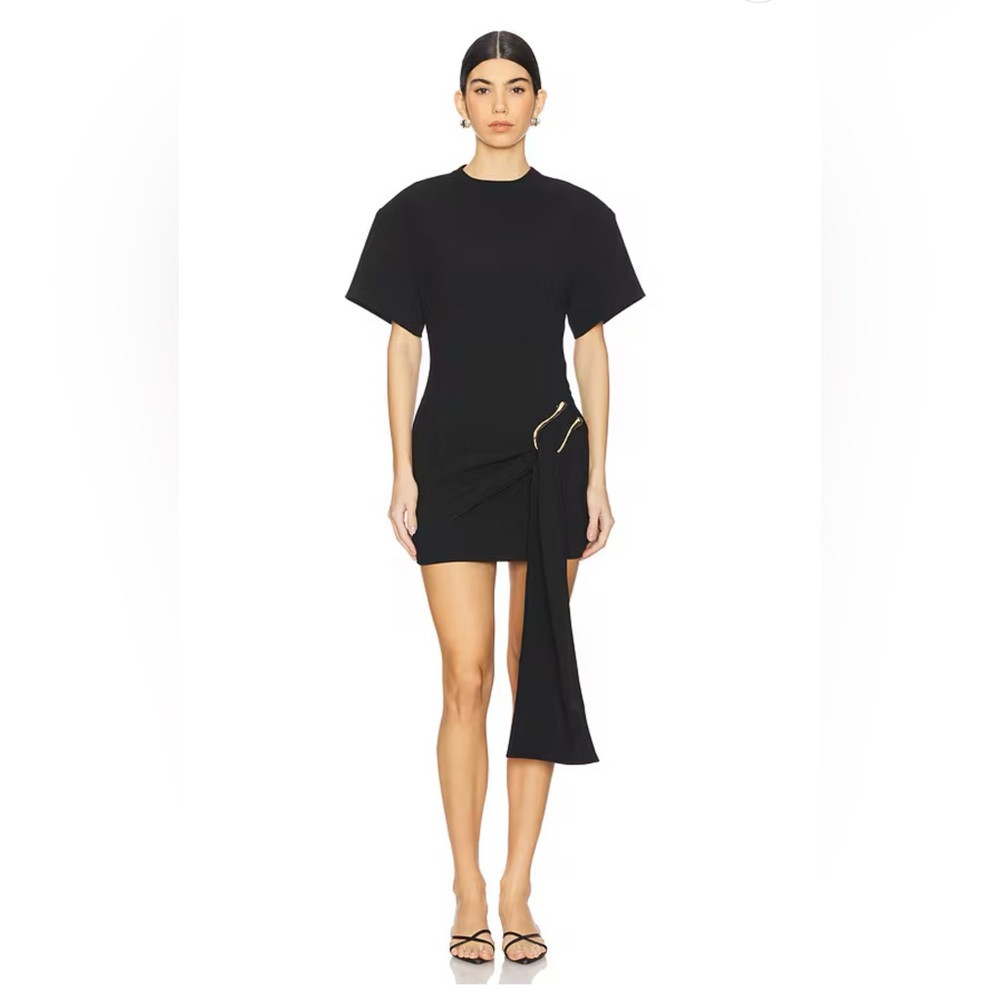 Lioness/Revolve Elegant Black Mini Dress